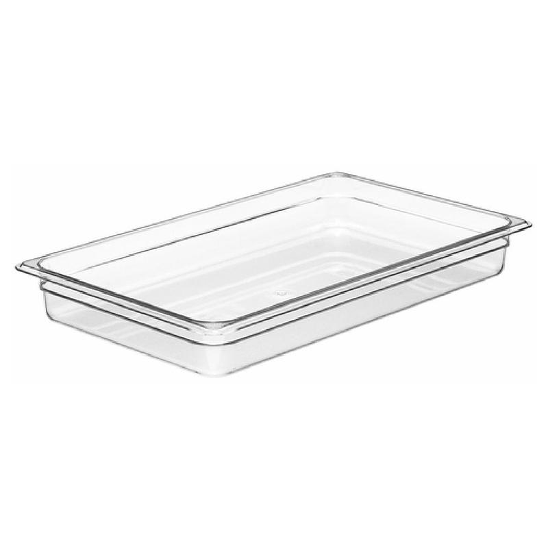 Cambro 12CW135 Camwear Food Pan 8.9 Qt. Capacity 2-1/2" Deep