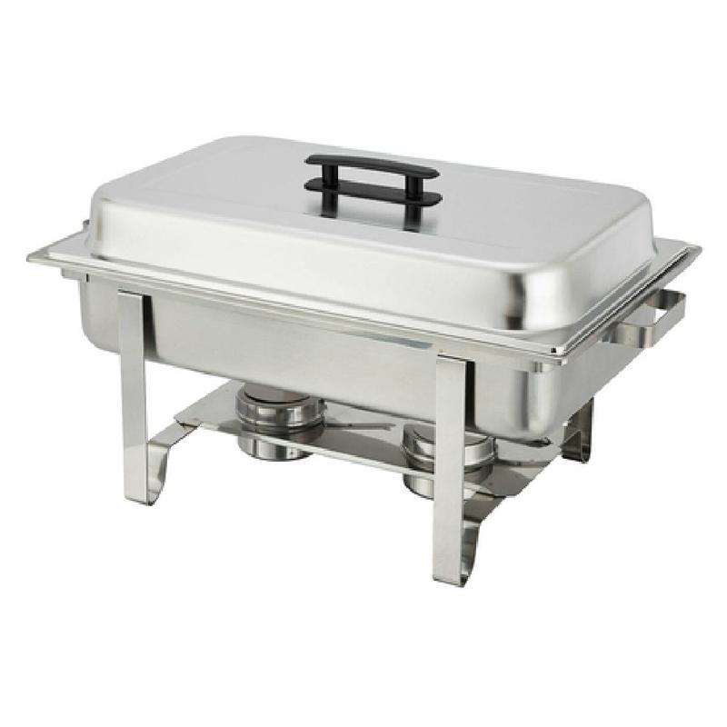 Winco C-3080B Newburg Chafer 8 Qt. Full Size