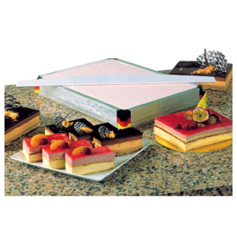 Matfer 370102 Stacking Frames Set Set Of 3 Includes: (1) 15-3/4"L X 11-7/8"W Stainless Steel Base Sheet