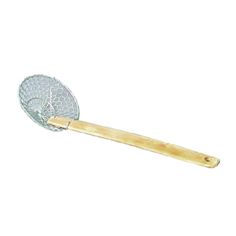 Town 42604 Skimmer 4" Dia 9" Bamboo Handle