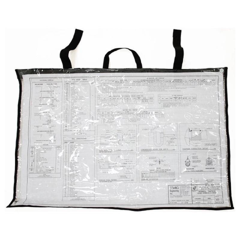 Alpine Industries ADIPS2436 Plan Shield 24" X 36" With Handles