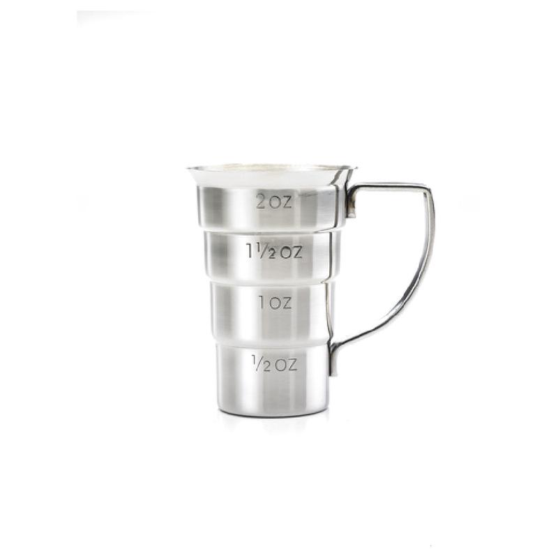 Mercer Culinary M37108 Barfly Jigger 2 Oz. Stepped