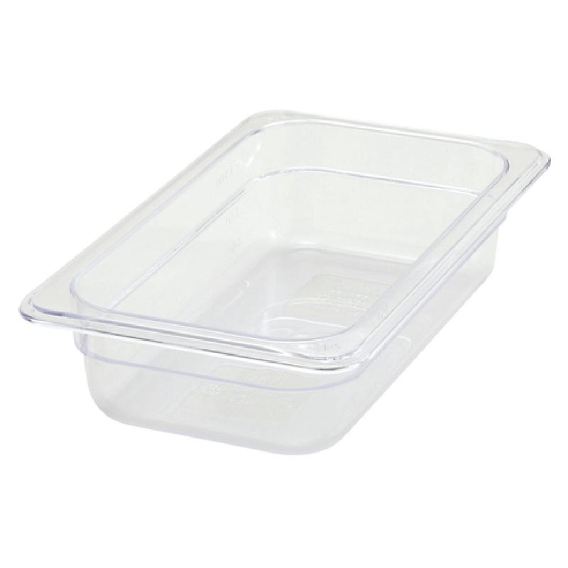 Winco SP7402 Poly-Ware Food Pan 1/4 Size 10-1/4" X 6-1/4"