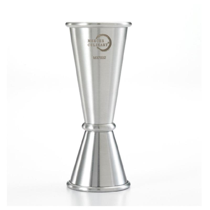 Mercer Culinary M37002 Barfly Japanese Style Jigger 25 & 50 Ml (0.67 & 1.69 Oz.) With Internal Marking Lines