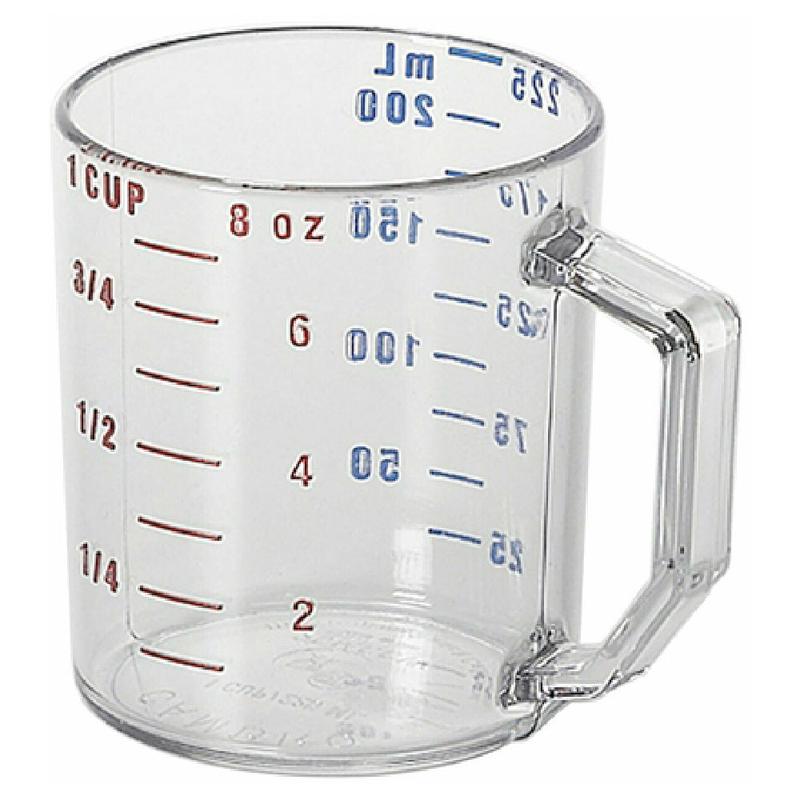 Cambro 25MCCW135 Camwear Measuring Cup 1 Cup Dry Measure