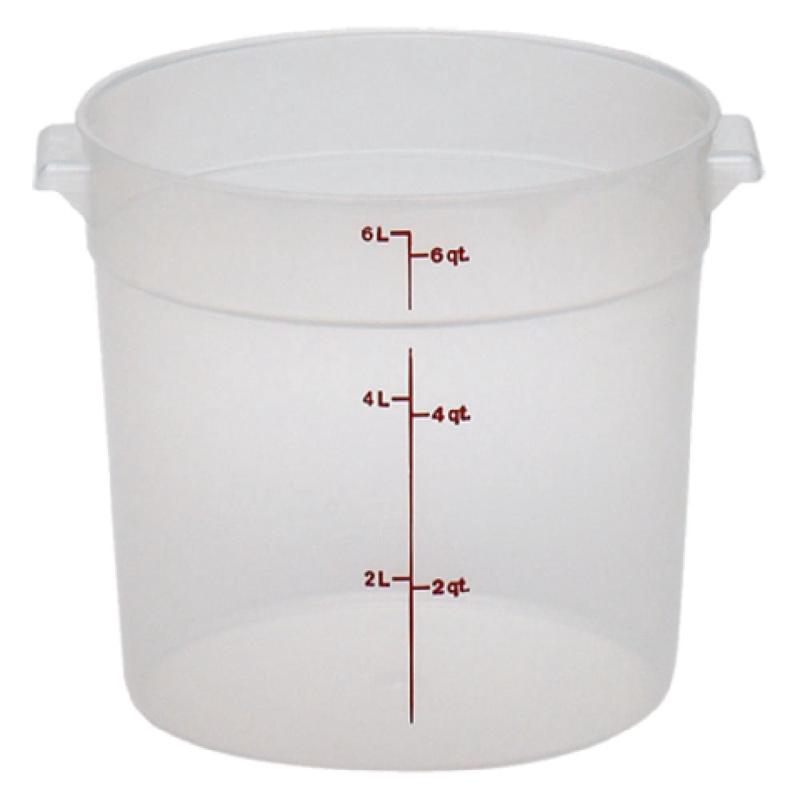 Cambro RFS6PP190 Storage Container Round 6 Qt.