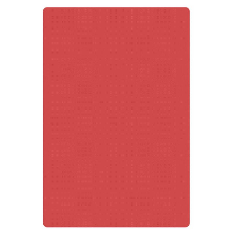 Thunder Group PLCB181205RD Cutting Board 12" X 18" X 1/2" Non-absorbent Non-skid Surface