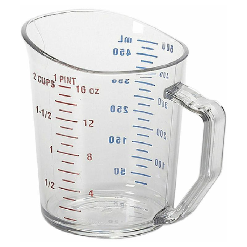 Cambro 50MCCW135 Camwear Measuring Cup 1 Pint Molded Handle