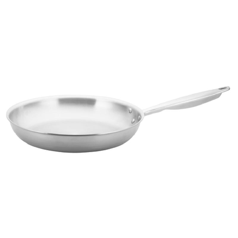 Winco TGFP-12 Tri-Gen Induction-Ready Fry Pan 12" Dia. Round