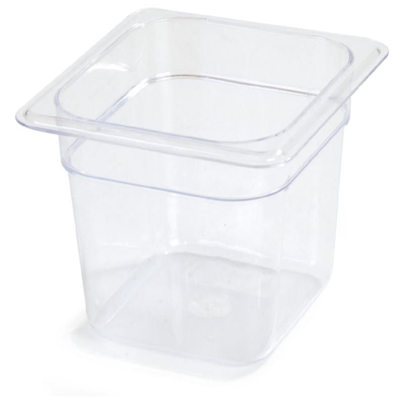 Carlisle 3068507 Carlisle StorPlus Food Pan 1/6 Size Pan 2.5 Qt. Capacity