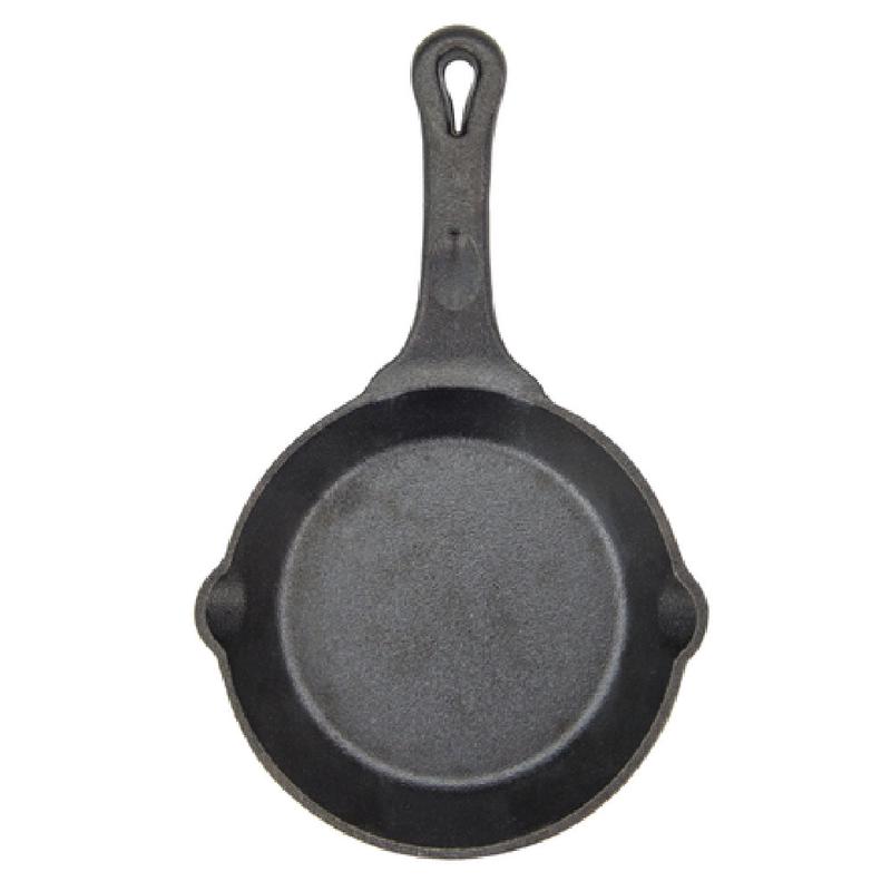 Winco CAST-6 FireIron Skillet 6" Dia. Round
