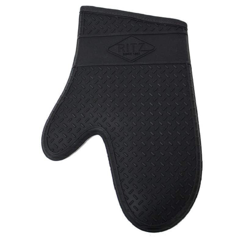 John Ritzenthaler Company RZS685BK13 Ritz Oven Mitt 13" Tread For Gripping