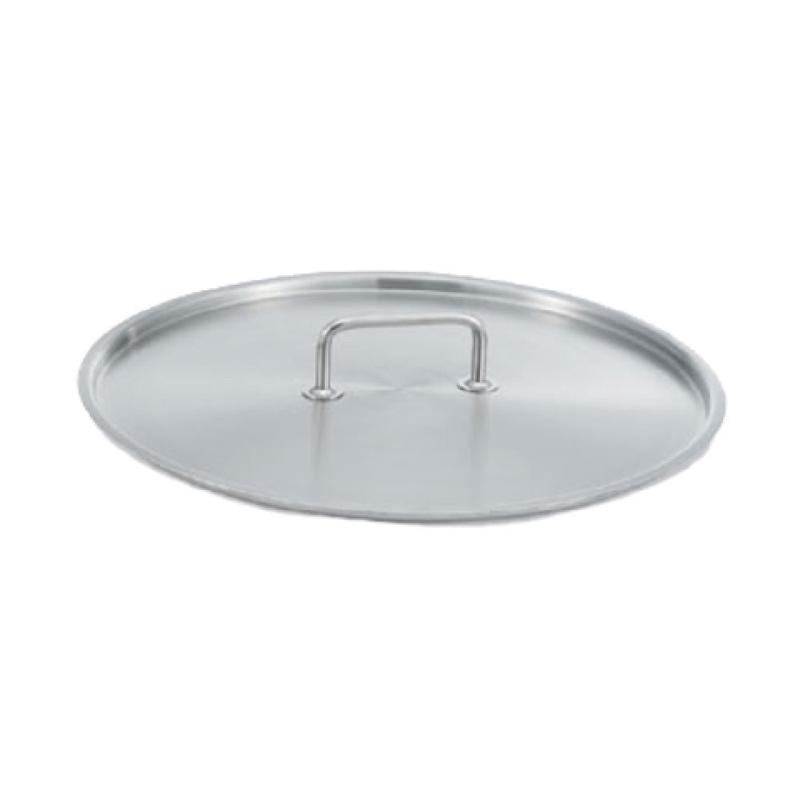 Vollrath 4777735 Intrigue Cover 14.06" (35cm) Diameter 18-8 Stainless With Heavy-duty Welded Solid Loop Handle