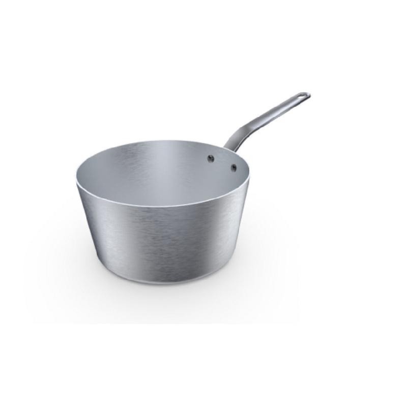 Vollrath 661145 Wear-Ever Tapered Sauce Pan 4-1/2 Qt. (4.3 Liter) Plated Handle