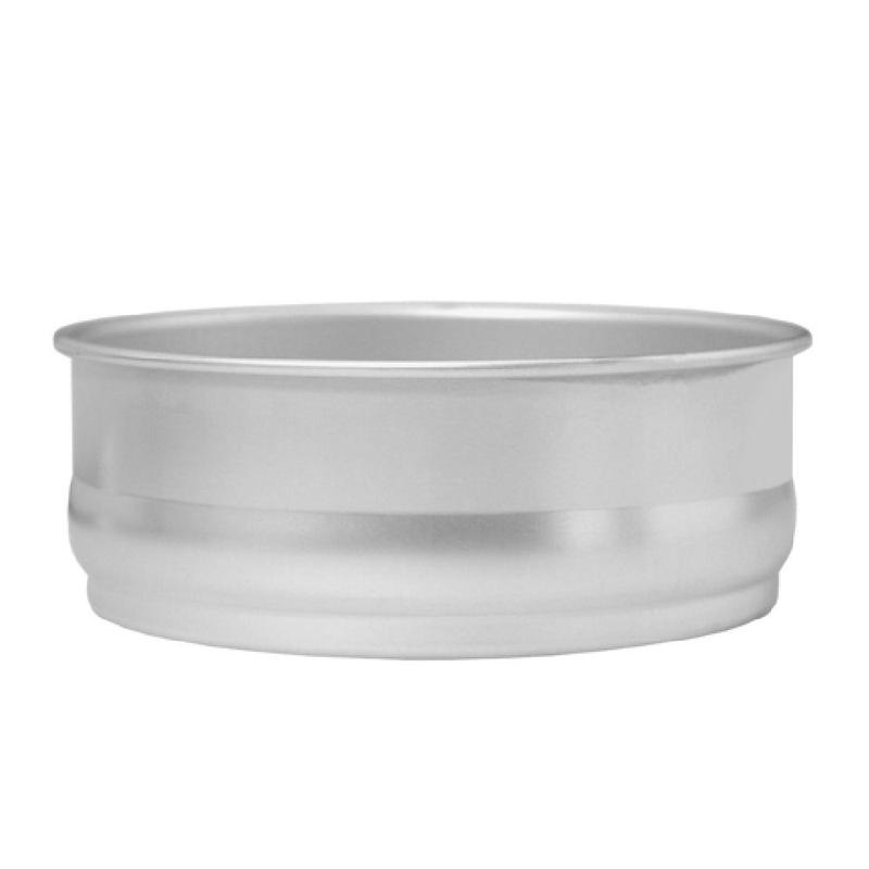 Chef Approved 96DPAN Dough Proofing Pan 8-3/4" Diameter Round Aluminum Stackable
