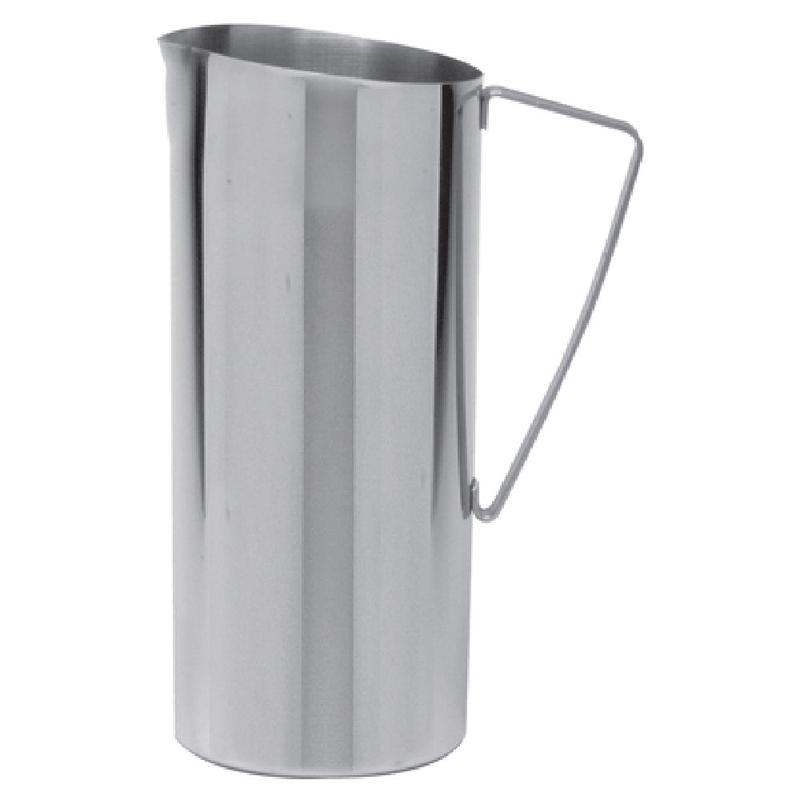 Service Ideas X7025NGBS Water Pitcher Slim Profile 1.9 Liter (64.2 Oz.)