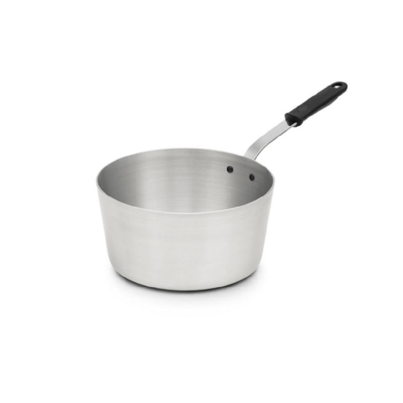 Vollrath 682110 Wear-Ever Tapered Sauce Pan 10 Qt. (9.5 Liter) Silicone Handle
