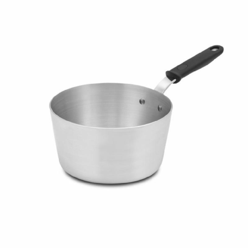 Vollrath 682145 Wear-Ever Tapered Sauce Pan 4.5 Qt. (4.3 Liter) Silicone Handle