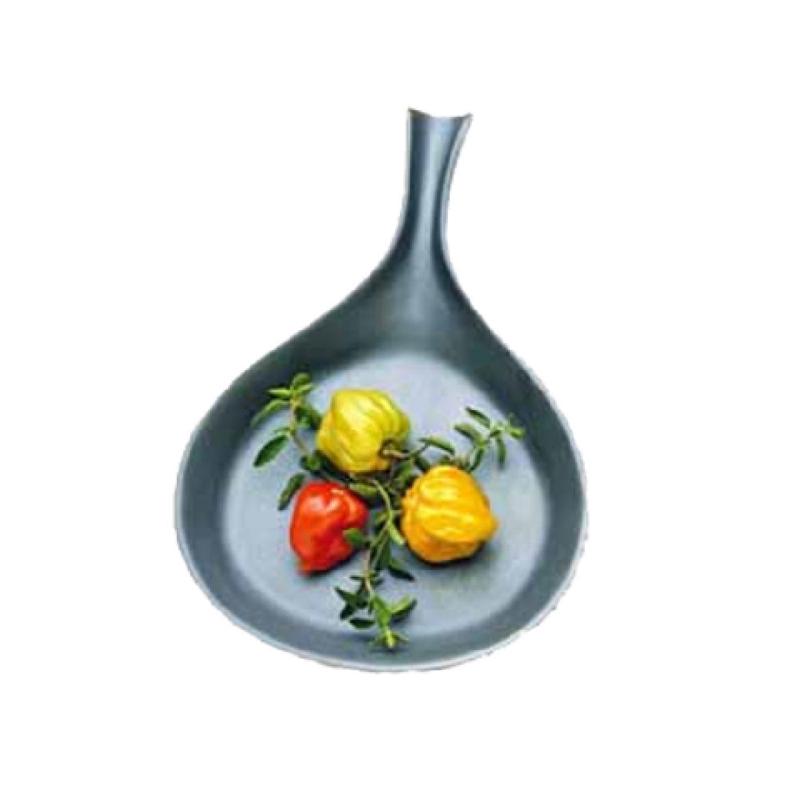 Bon Chef 5012CARM Individual Salad/Sandwich/Egg Pan 10" Aluminum With Ceramic-look Coating