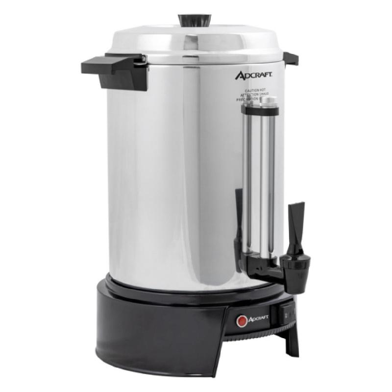 Admiral Craft CUA55 Adcraft Coffee Urn 13.46"W X 12.87"D X 17.83"H 55 Cup Capacity