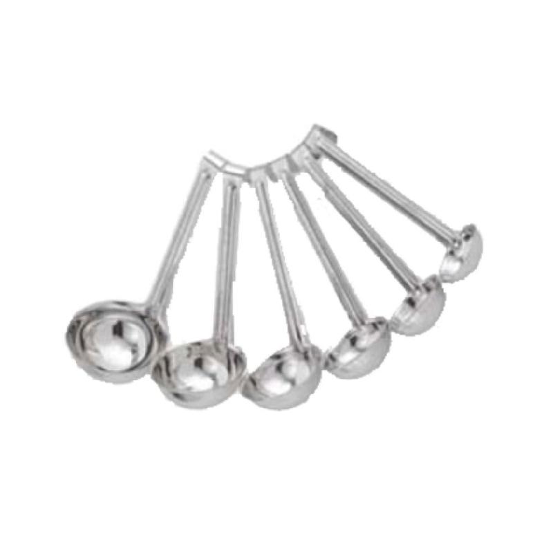 Alegacy Foodservice Products 884112SH Optima Ladle 1-1/2 Oz. 5-1/2"L Grooved Short Handle