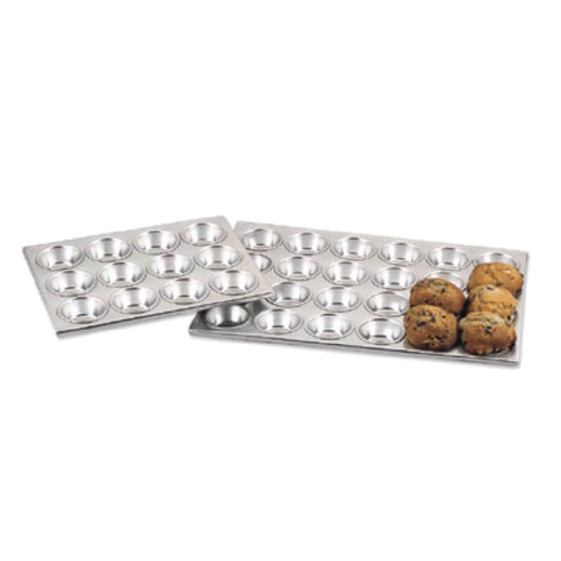 Alegacy Foodservice Products 1612A Muffin/Cup Cake Pan 12 Cup Capacity 10-3/4" X 14-1/8" X 1" Frame