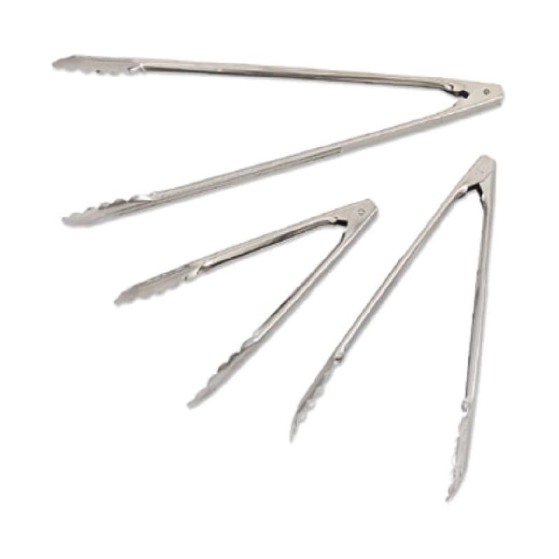Alegacy Foodservice Products 3511 Spring Tongs 9-1/2"L Scalloped Edge