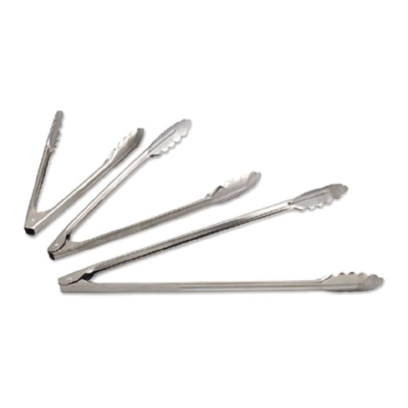 Alegacy Foodservice Products 8513 E Economy Spring Tongs 16"L Scalloped Edge