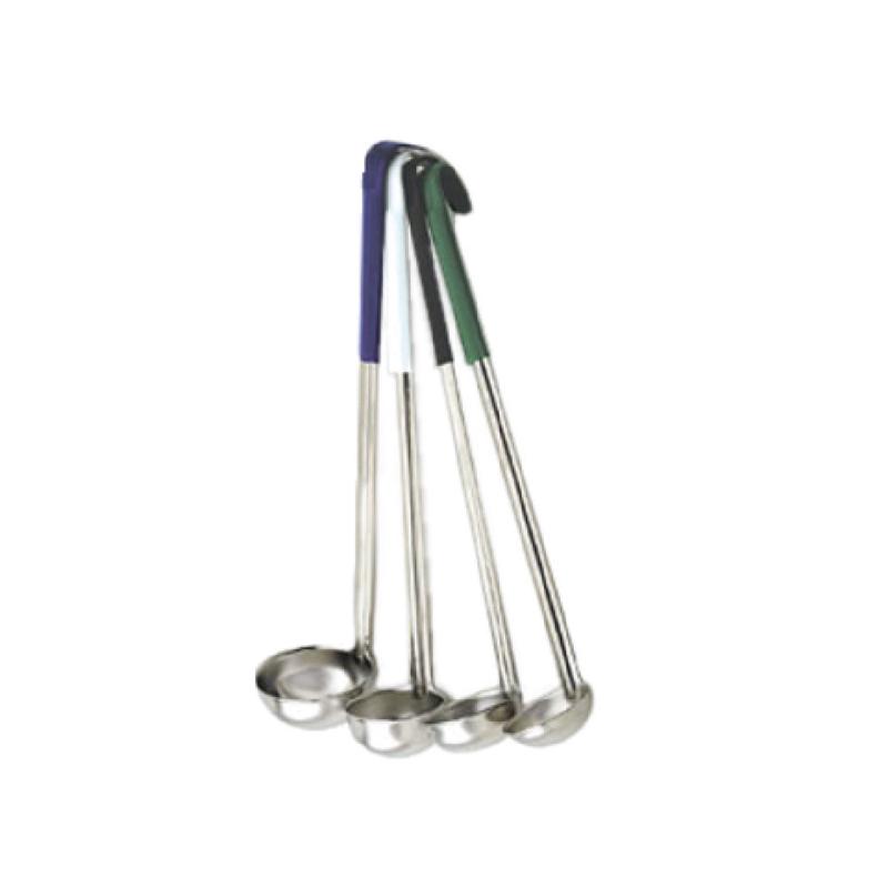 Alegacy Foodservice Products 8839GR Optima Ladle 1/2 Oz. 10-3/4"L Grooved Handle