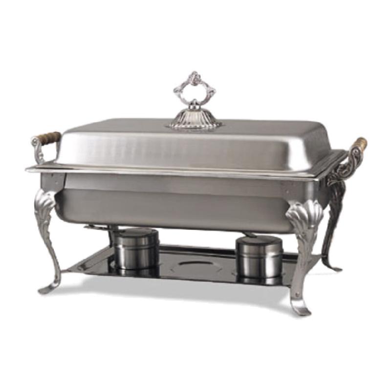Alegacy Foodservice Products DL200A Cordiale Deluxe Chafing Dish Full Size 26" X 14" X 16-1/4"
