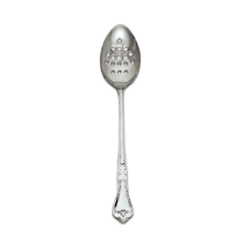 Alegacy Foodservice Products DSP13P Barocco Serving Spoon 13" Overall Length Perforated
