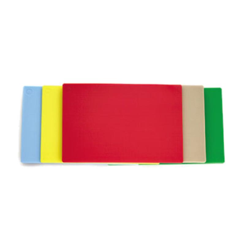 Alegacy Foodservice Products PEL1824MG ColorCode E Economy Cutting Board 18" X 24" X 1" Rectangular