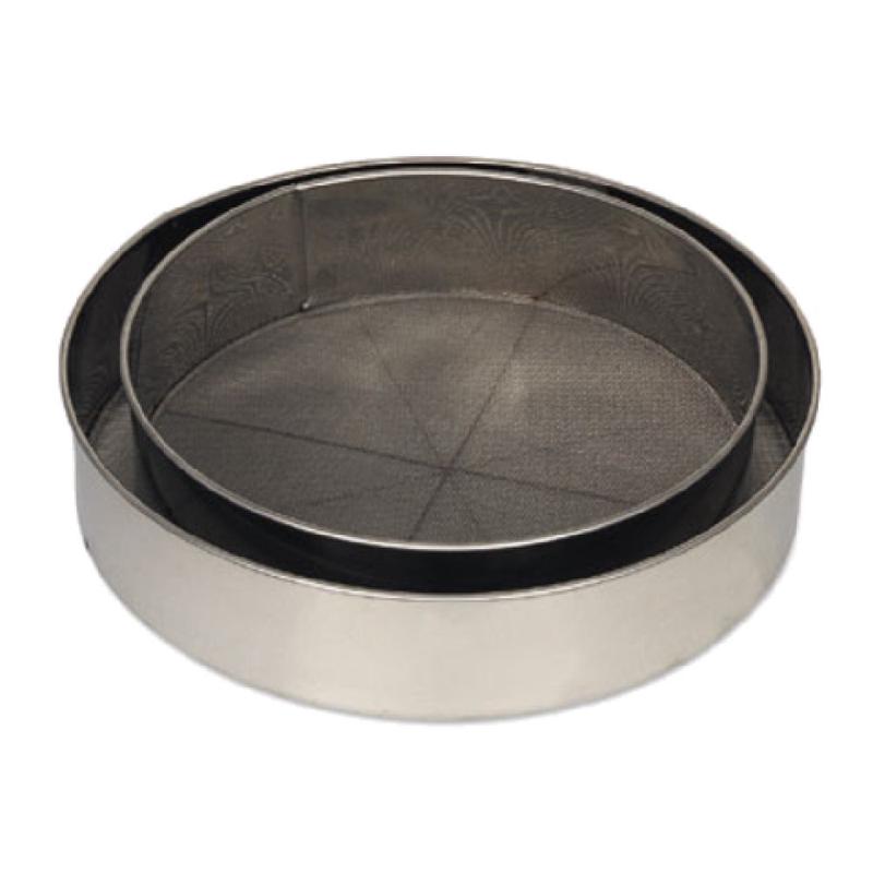 Alegacy Foodservice Products S9912 Sieves 12" Dia. X 2-3/4"H 16 Mesh With Two Crossbar Wire Reinforcers