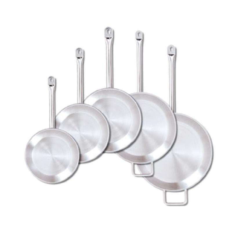 Alegacy Foodservice Products SSFP8 Optima Induction Fry Pan 8" Dia. (top) X 1-3/4" Deep Round