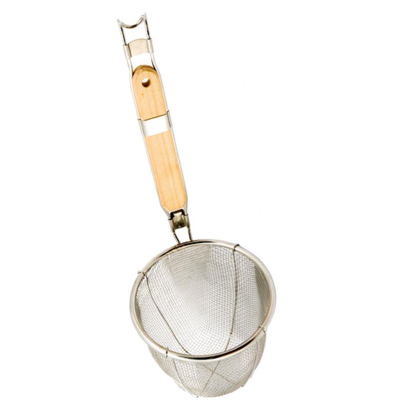 Alegacy Foodservice Products NS56 E Economy Noodle Strainer 9"L 5" Dia. Mesh Bowl