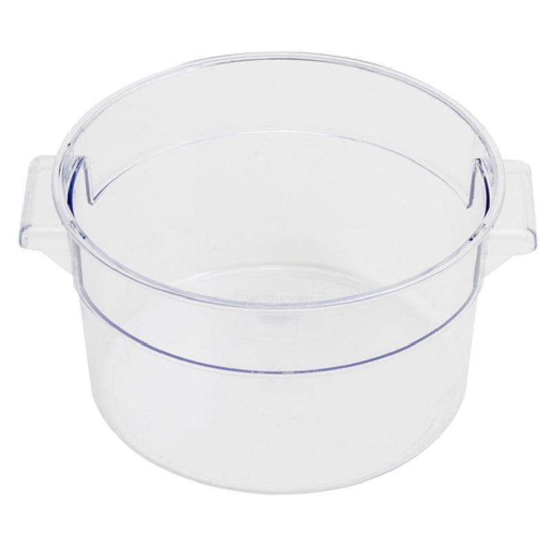Alegacy Foodservice Products PCSC2R E Economy Storage Container 2-1/8 Qt. 7-1/4" Dia. X 4-1/4" Deep