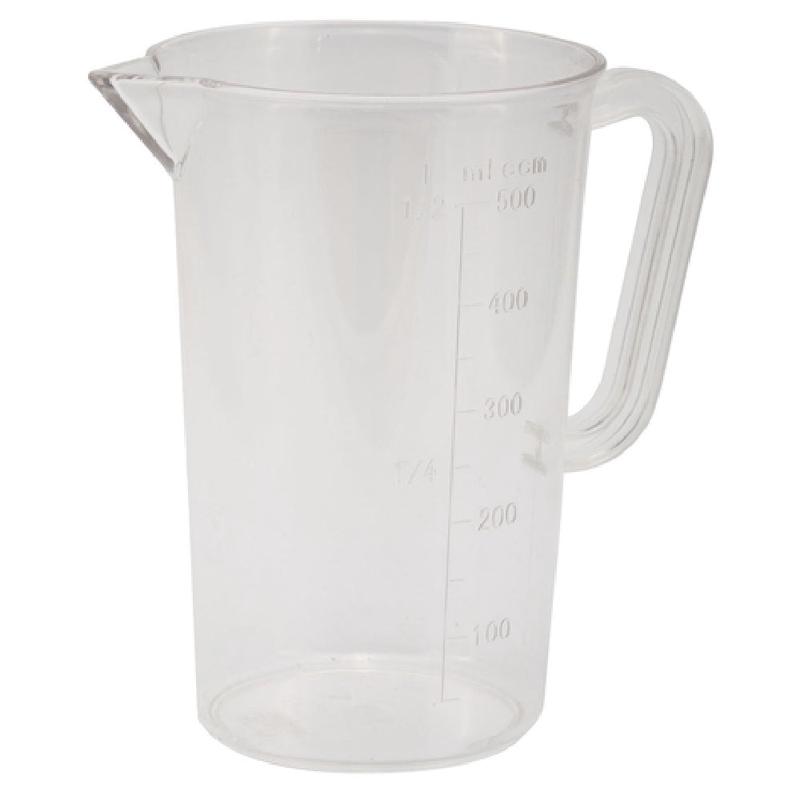 Alegacy Foodservice Products PCML05 E Economy Measuring Cup 1/2 Qt. With Handle & Spout