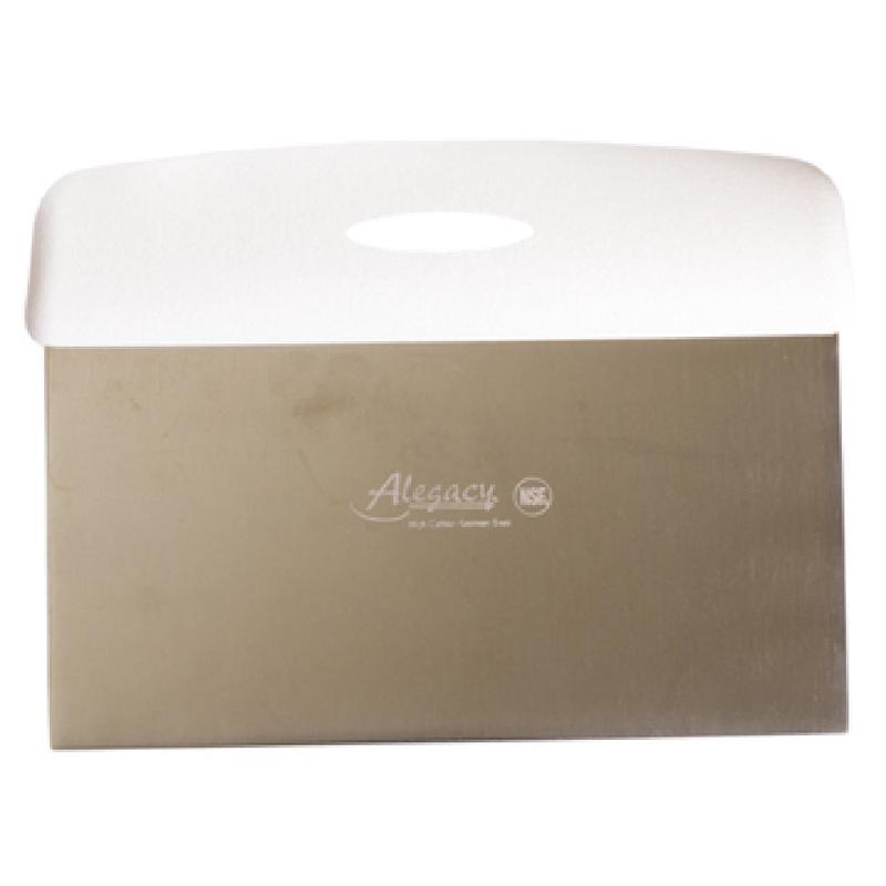 Alegacy Foodservice Products PC182WHCH E Economy Dough Scraper 6" X 3" Blade Rectangular