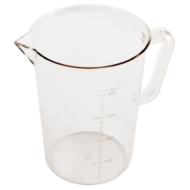 Alegacy Foodservice Products PCML20 E Economy Measuring Cup 2 Qt. With Handle & Spout