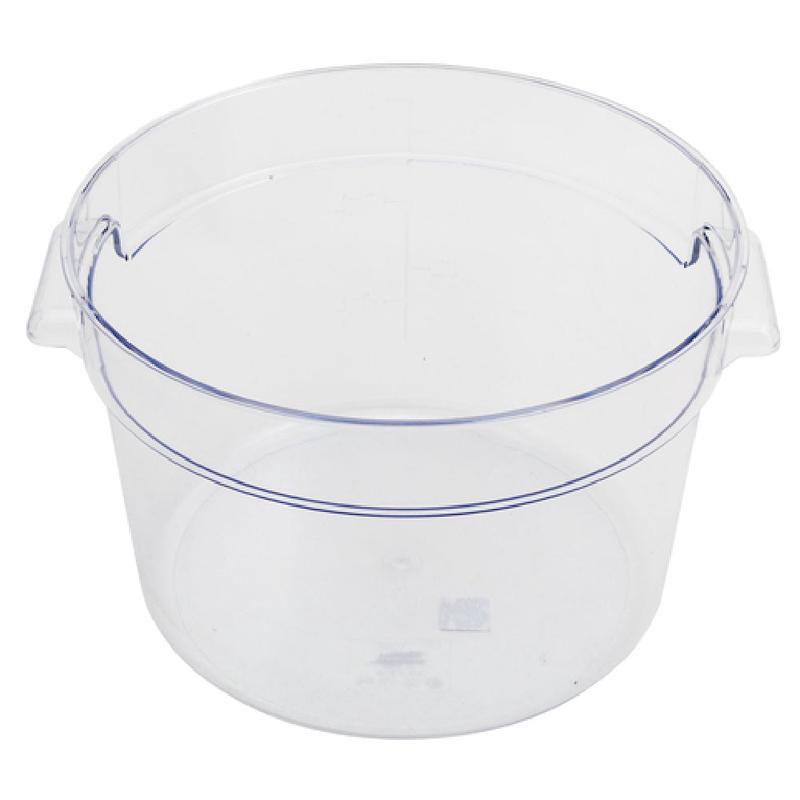 Alegacy Foodservice Products PCSC10R E Economy Storage Container 12 Qt. 12-3/8" Dia. X 8-1/4" Deep