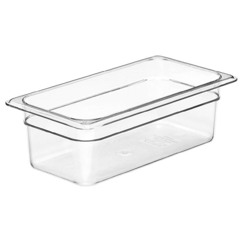 Cambro 34CW135 Camwear Food Pan 3.8 Qt. Capacity 4" Deep
