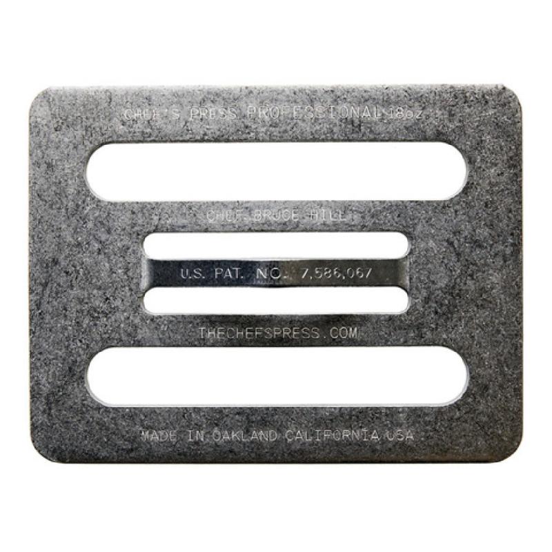 JB Prince UA194 CHEFS PRESS V218 Oz. 5"W X 6.25"D X 1.22"H Dishwasher Safe