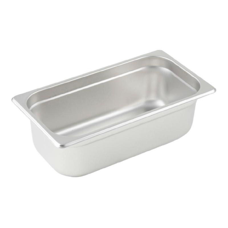 Sapphire Manufacturing SM-STP304 Steam Table Pan Third Size 4" Deep