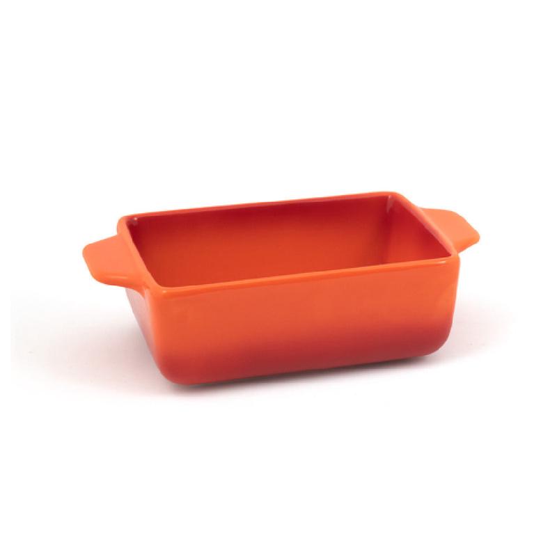 FOH DBO137ORC23 Kiln Ovenware Dish 16 Oz. 7-3/4" X 4-1/4" X 2-1/4"