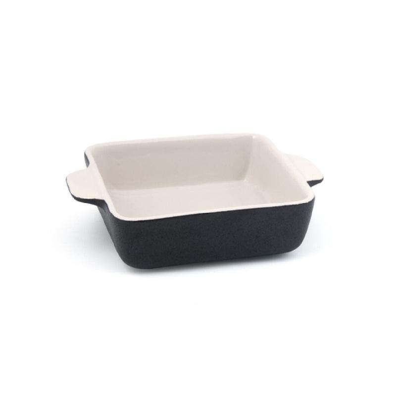 FOH DBO138BKC23 Kiln Ovenware Dish 14 Oz. 6-1/4" X 5-1/4" X 1-3/4"