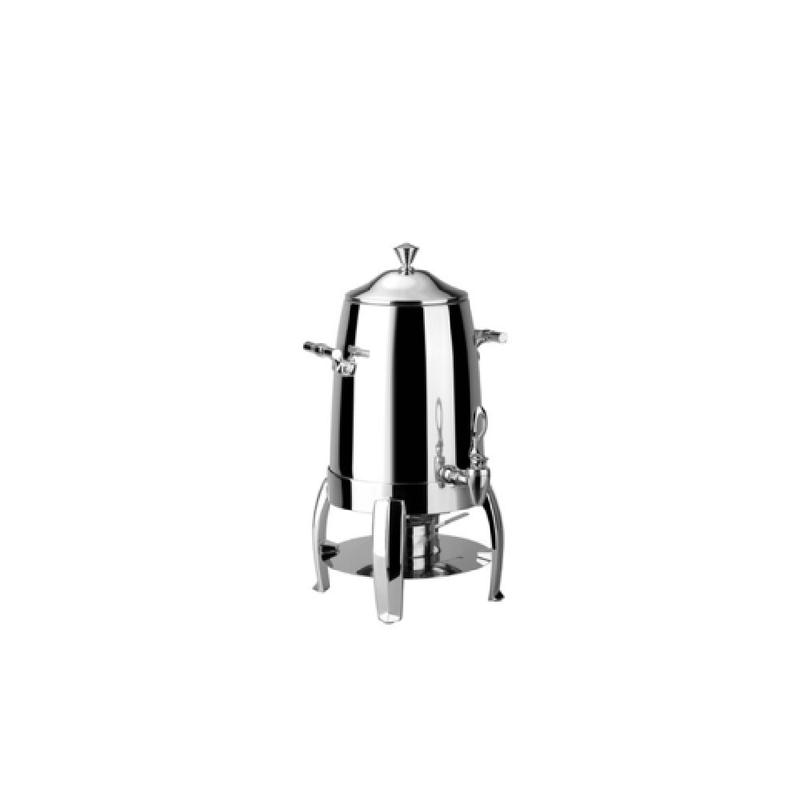 FOH BDI004MSS18 Smart Buffet Ware Odin Coffee Urn 12.75 Qt. Round