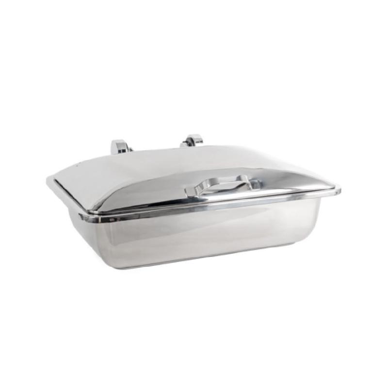 FOH BCH012MSS18 Smart Buffet Ware Smart W Chafer 8.5 Qt. Rectangle With Stainless Steel Lid And Food Pan