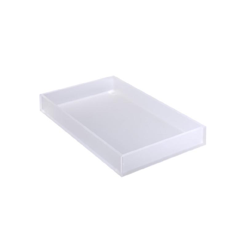 FOH BHO244FRT18 Smart Buffet Ware T-Collection Acrylic Tray Full Size X 3"