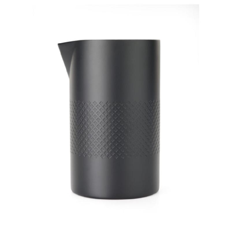 Mercer Culinary M37219MBK Barfly Diamond Lattice Mixing Tin 21 Oz. (625 Ml.) Double-wall Insulated