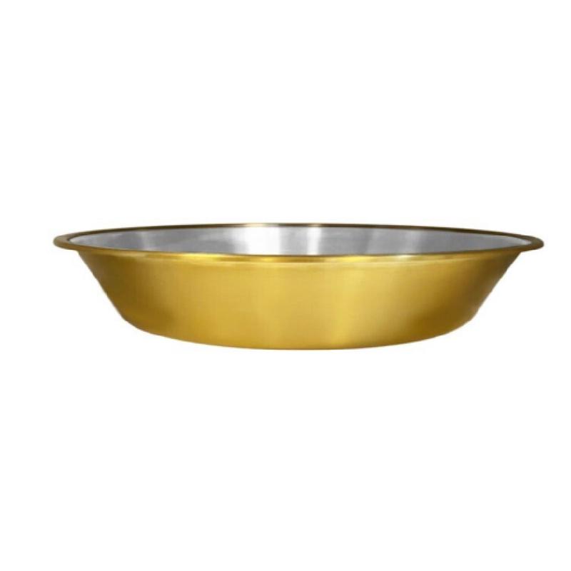 Spring USA 371-90-28 Gold Accent Insert For Ironlite Ambassador Venice 4 Qt Buffet Chafer Dish